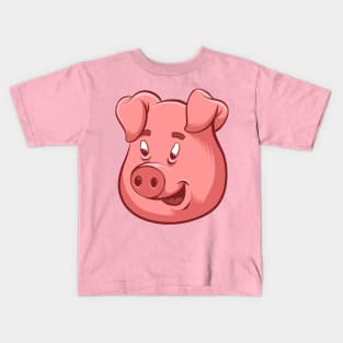 Pig Cartoon Kids T-Shirt